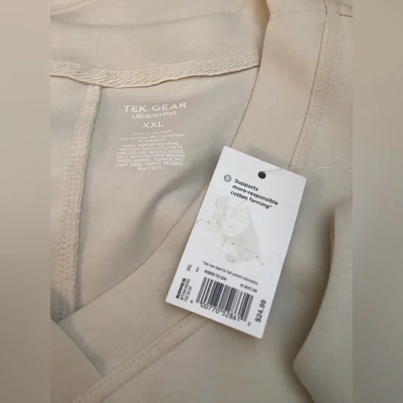 Tek Gear Women's Ultracomfort Sleeveless Vest - Off-White - Picture 8 of 9